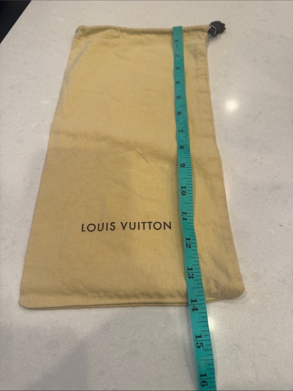 Louis Vuitton Kids Drawstring Dust Bag - Pale Yellow
